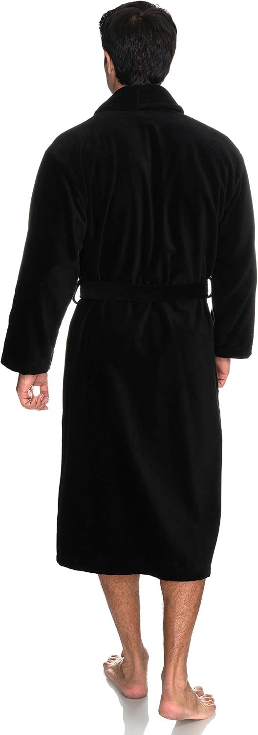 TowelSelections Men's Cotton Robe, Terry Cloth Luxury Spa Bathrobe
