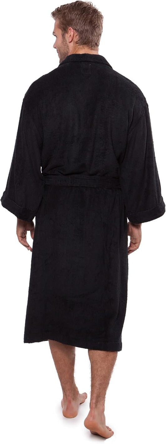 Texere Mens Luxury Terry Cloth Bathrobe EcoComfort