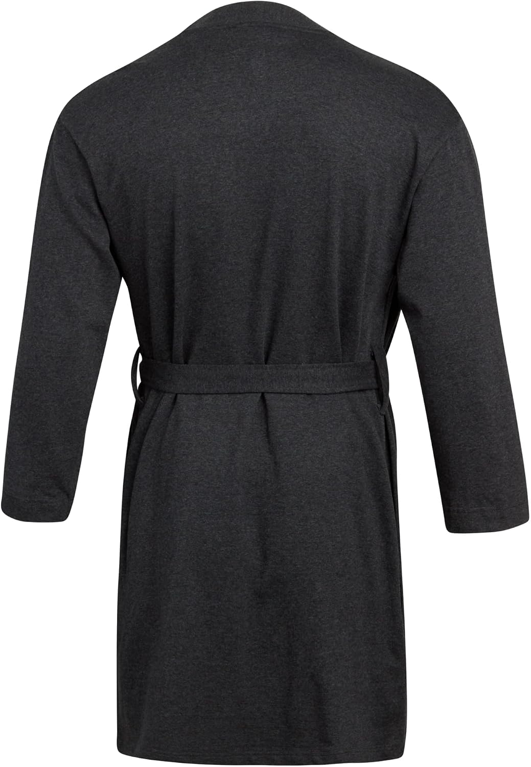 Lucky Brand Mens Bathrobe, Cotton Blend Knit Shawl Collar Long House Robe