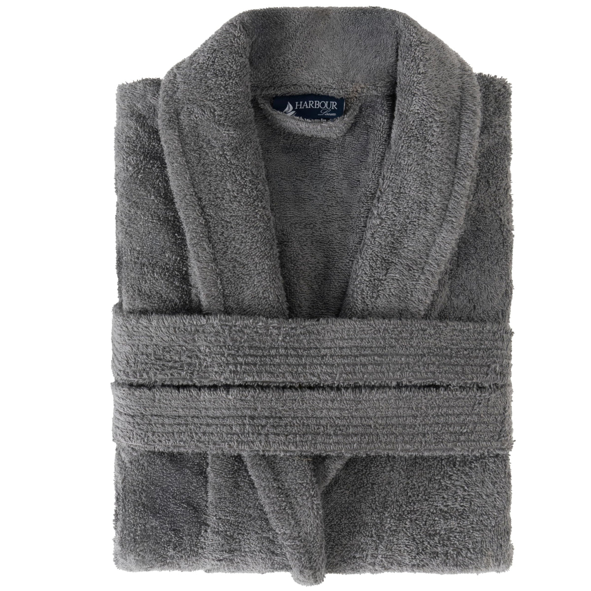 Men's Turkish Cotton Terry Bathrobe, Shawl Collar