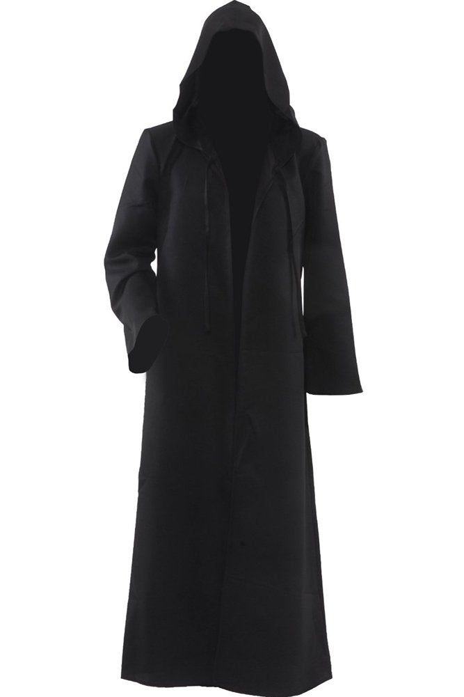 Cosplaysky Men's Cosplay Cloak Robe Costume Halloween Tunic Hooded Uniform