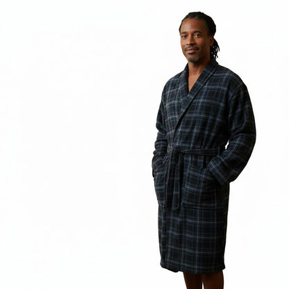 Beverly Hills Polo Club Men's Beverly Hills Polo Micro Fleece Loungewear Robes