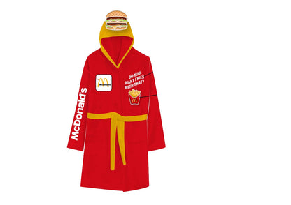 Get Trend Scooby-Doo | McDonald's Hooded Plush Fleece Robe for Men, Women