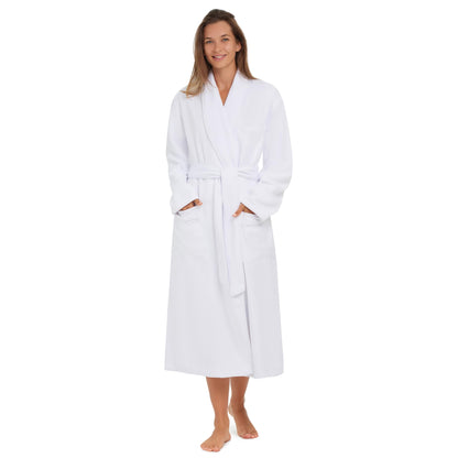 Monarch Plush Lined Microfiber Bath Robe for Men or Women
