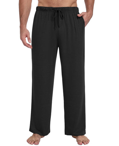 Men's Pajama Pants Soft Lounge Casual Pj Bottoms with Pockets
