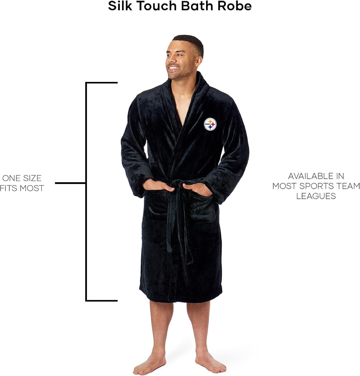 Northwest NFL Unisex Silk Touch Bathrobe