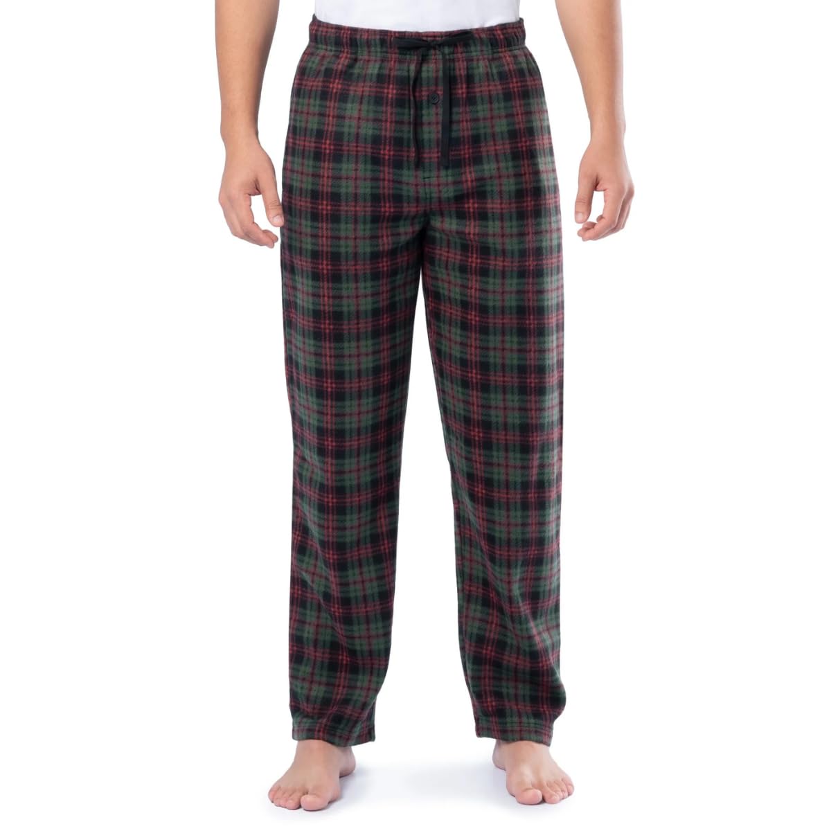 Fruit of the Loom Men's Soft Flannel Pajama Lounge Sleep Pant
