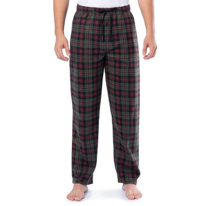 Fruit of the Loom Men's Soft Flannel Pajama Lounge Sleep Pant