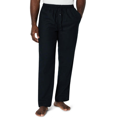 Amazon Essentials Men's 100% Cotton Flannel Sleep Pant, Relaxed Fit Lounge Pants with Elastic Waist and Drawstring