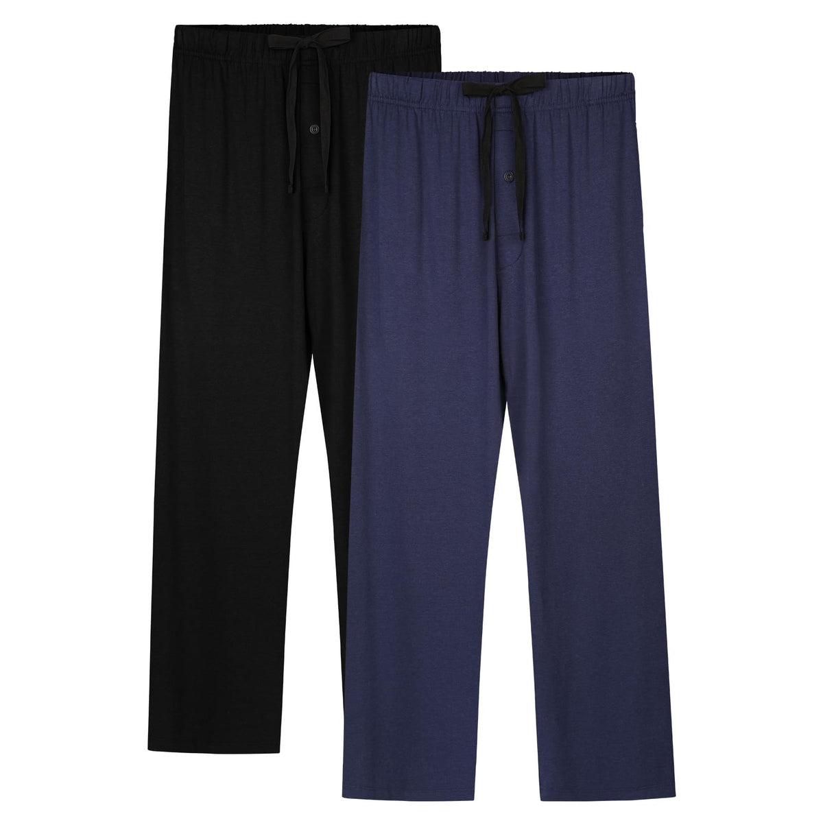 BAMBOO COOL Mens Pajama Pants Lightweight Sleep Bottoms with Pockets