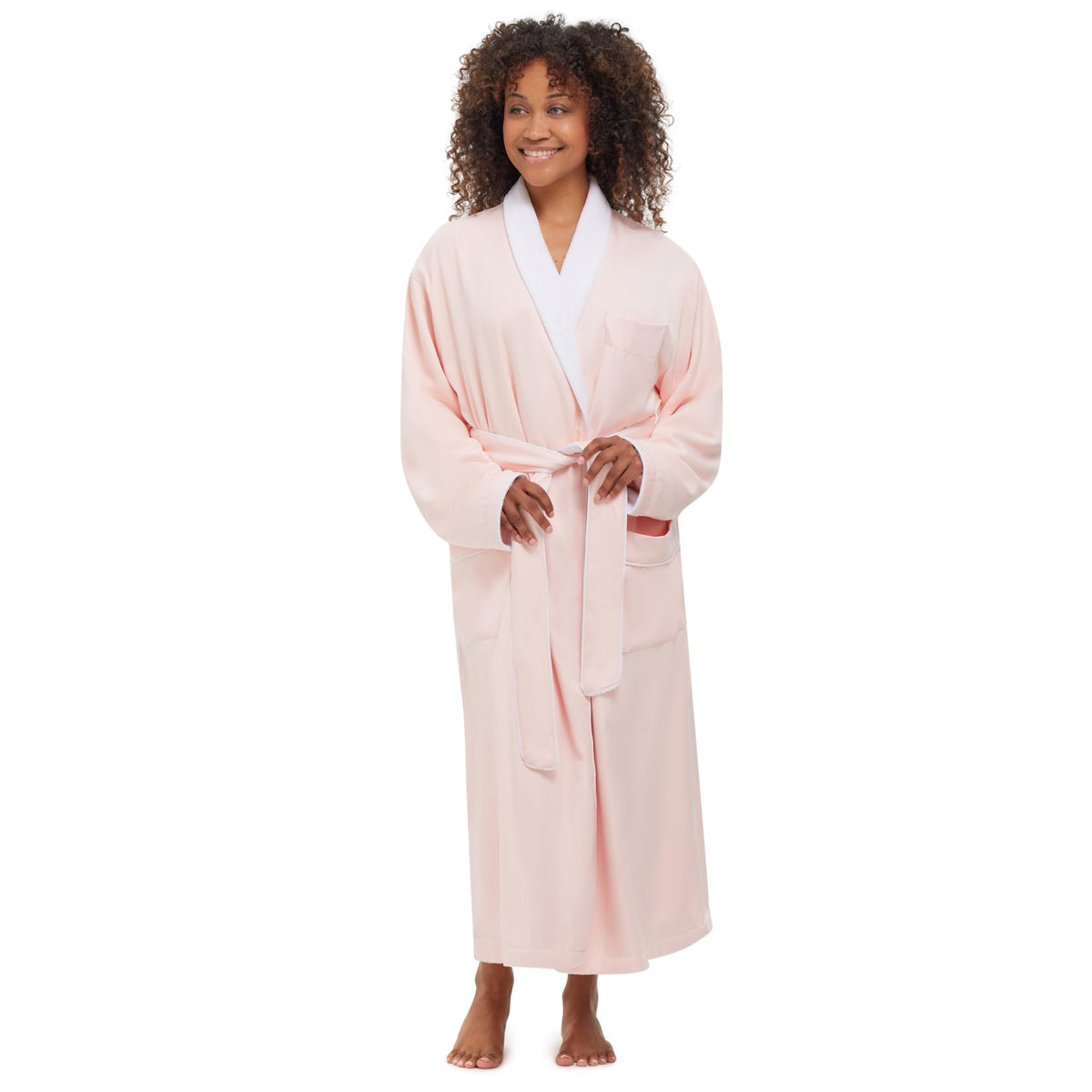 Monarch Plush Lined Microfiber Bath Robe for Men or Women
