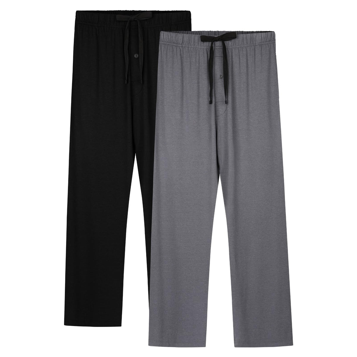 BAMBOO COOL Mens Pajama Pants Lightweight Sleep Bottoms with Pockets