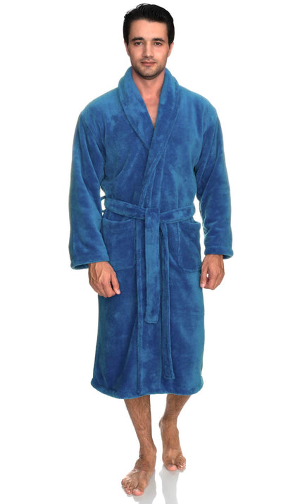 TowelSelections Men's Cotton Robe, Terry Cloth Luxury Spa Bathrobe