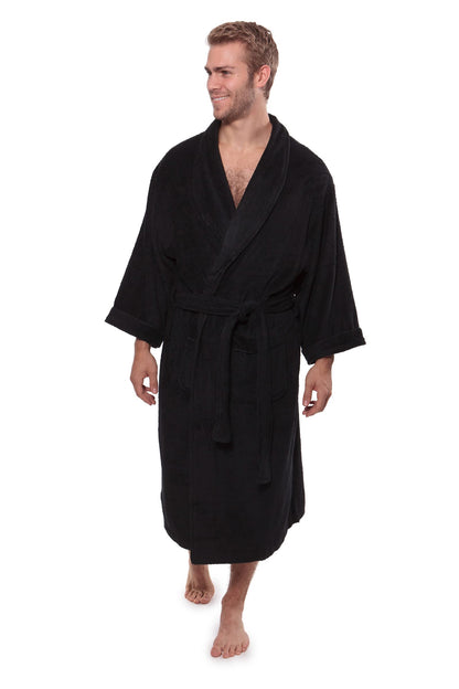 Texere Mens Luxury Terry Cloth Bathrobe EcoComfort
