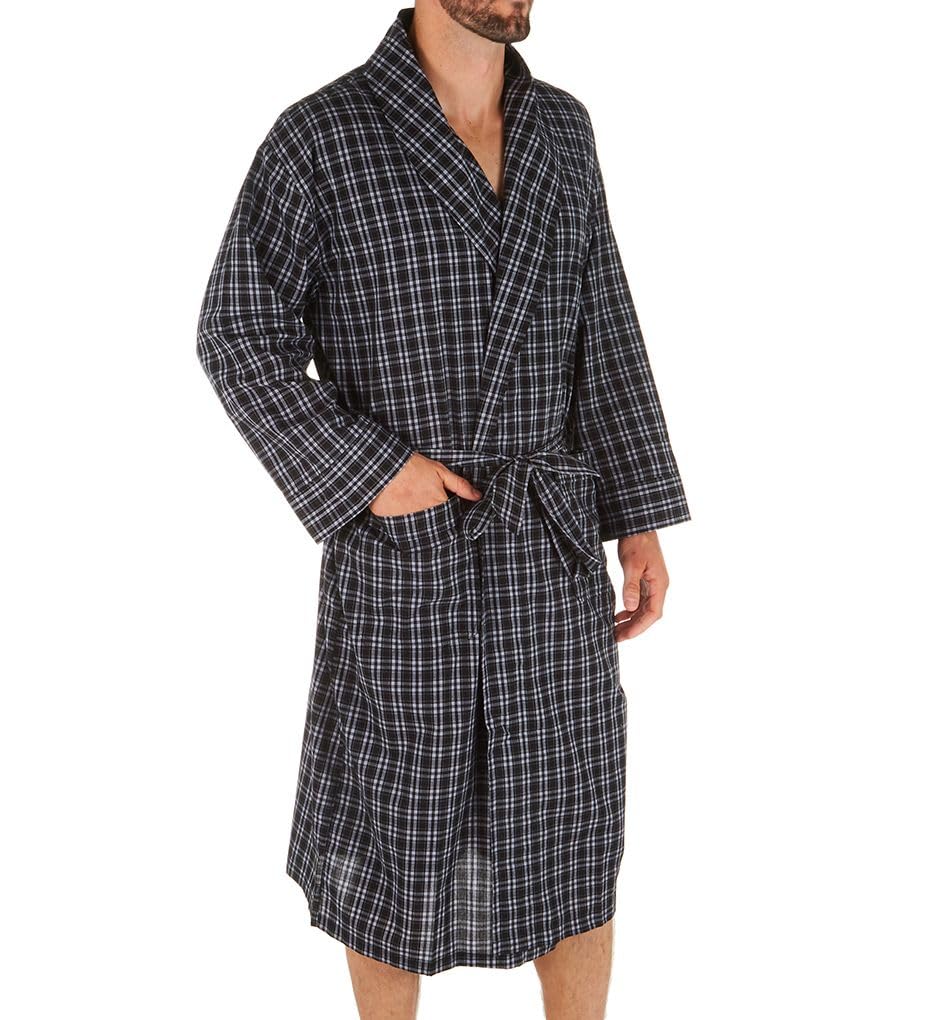 Hanes Hanes Tall Men's Woven Shawl Collar Robe Sleepwear