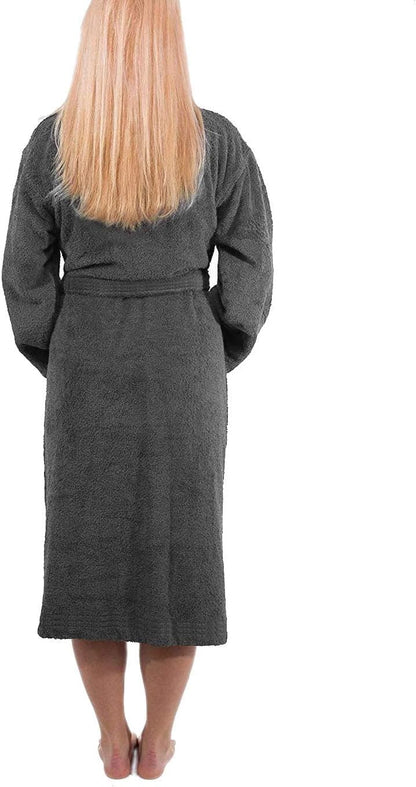 Ramesses Bathrobe Mens,Premium Thick Terry Cloth Bathrobe,Towel Bath robe Long–Staple Combed Men's Cotton Robe