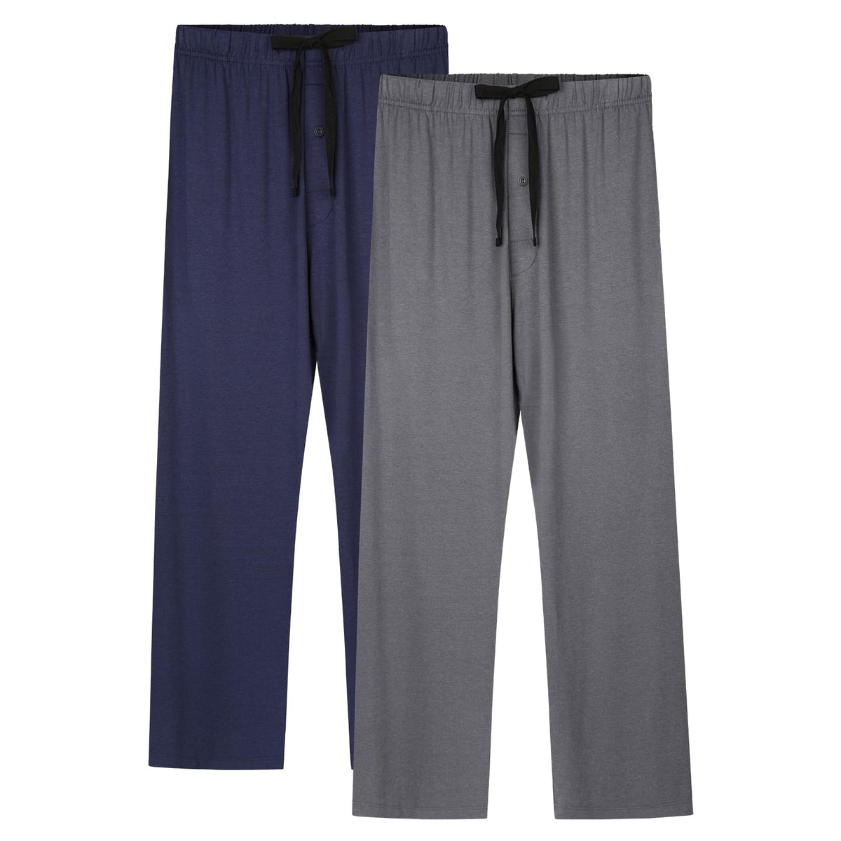 BAMBOO COOL Mens Pajama Pants Lightweight Sleep Bottoms with Pockets
