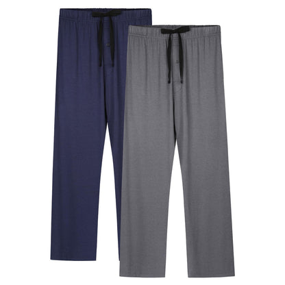 BAMBOO COOL Mens Pajama Pants Lightweight Sleep Bottoms with Pockets