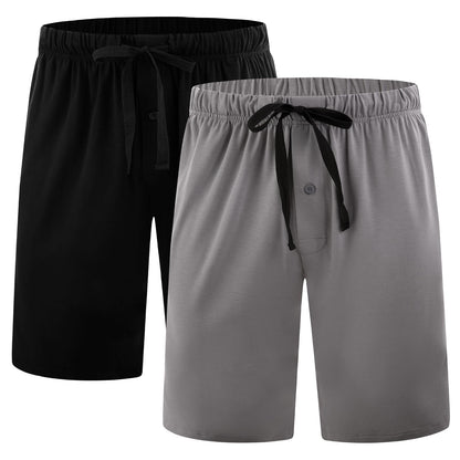 BAMBOO COOL Mens Pajama Bottoms Soft Comfy Sleepwear with Pockets
