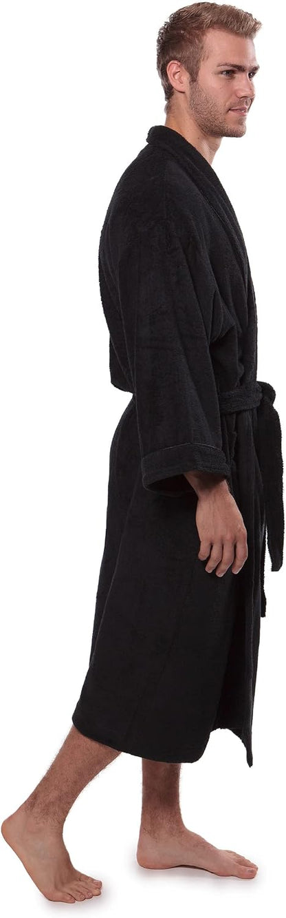 Texere Mens Luxury Terry Cloth Bathrobe EcoComfort