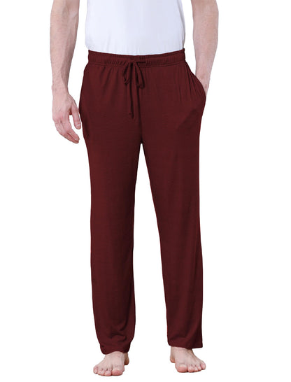 DITOK Men's Lightweight Pajama Pants Soft Lounge Sleep Joggers Adjustable Drawstring & Pockets All-Season Sleepwear