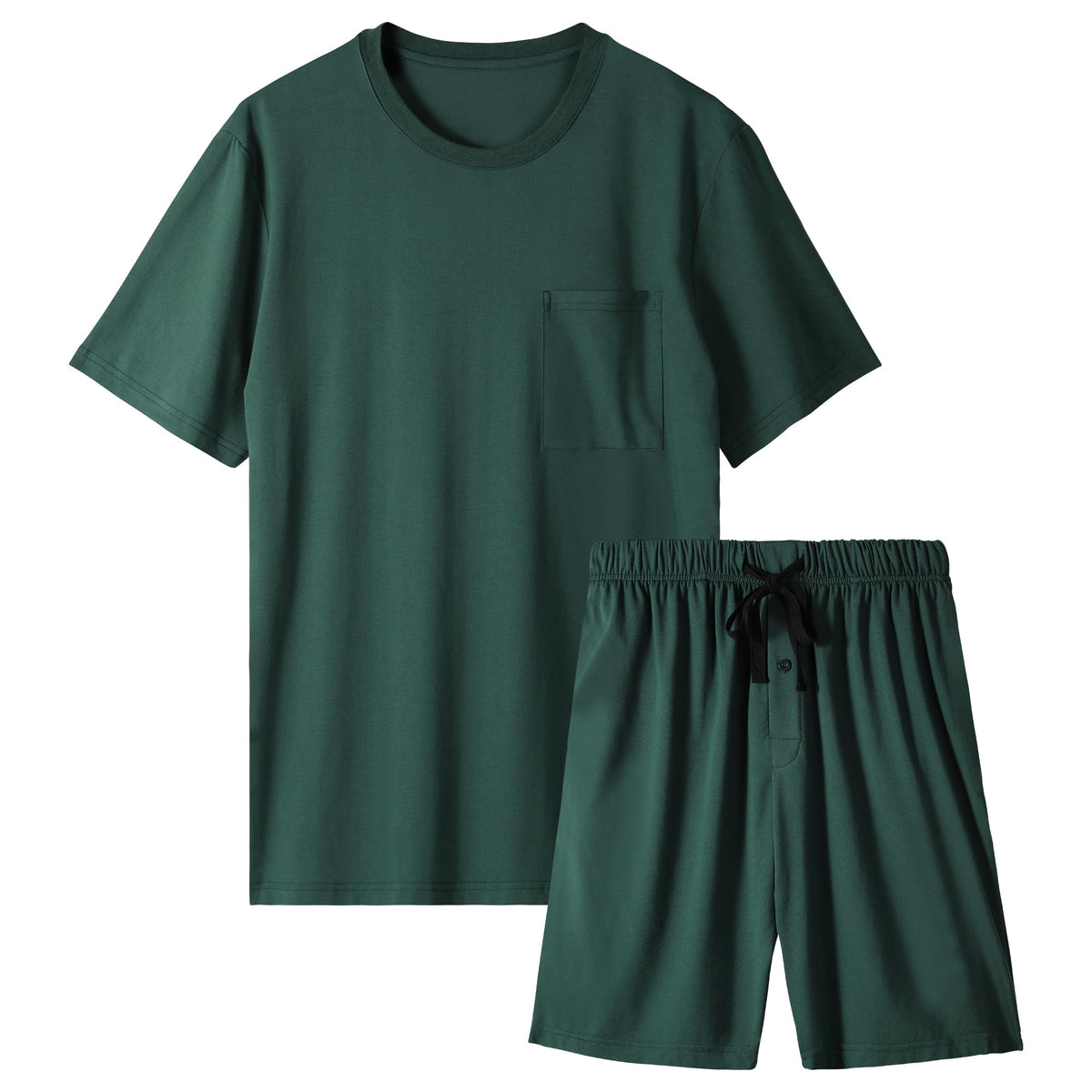 BAMBOO COOL Mens Pajama Set Lightweight Sleepwear Pjs