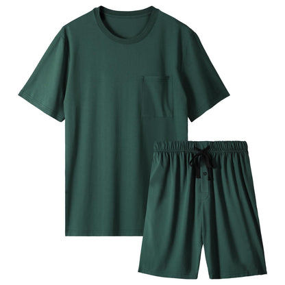 BAMBOO COOL Mens Pajama Set Lightweight Sleepwear Pjs