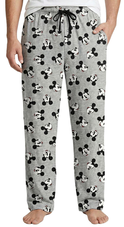 Disney Mens Lounge Pants Pajama Bottoms Jack Skellington Mickey Mouse