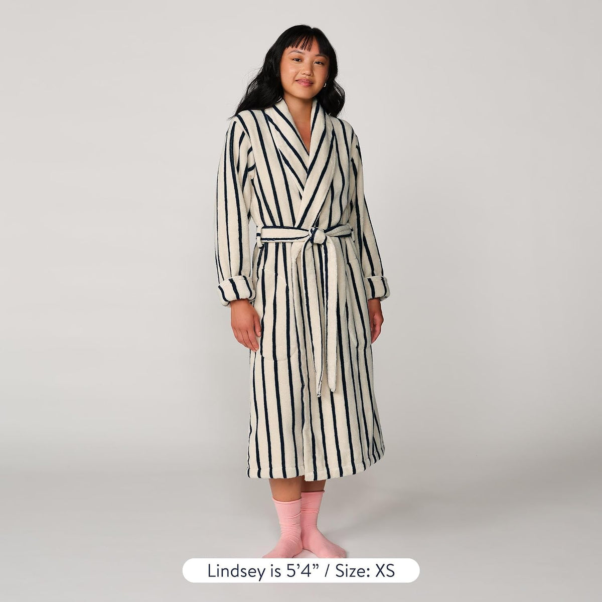 Brooklinen 100% Turkish Cotton Bath Robe for Men & Women