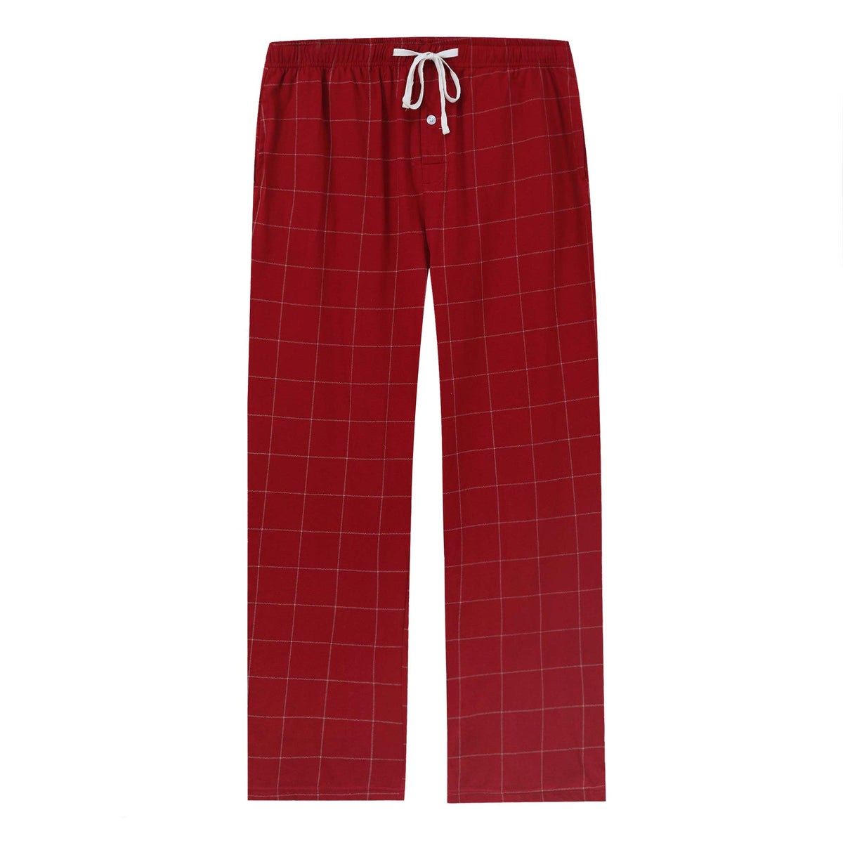 Vulcanodon Mens Cotton Pajama Pants, Lightweight Sleep Pants for Men