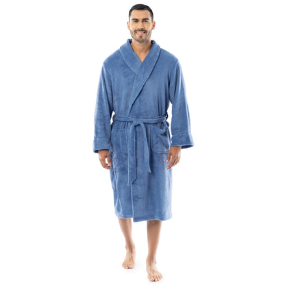 IZOD Men's Comfort-Soft Fleece Robe