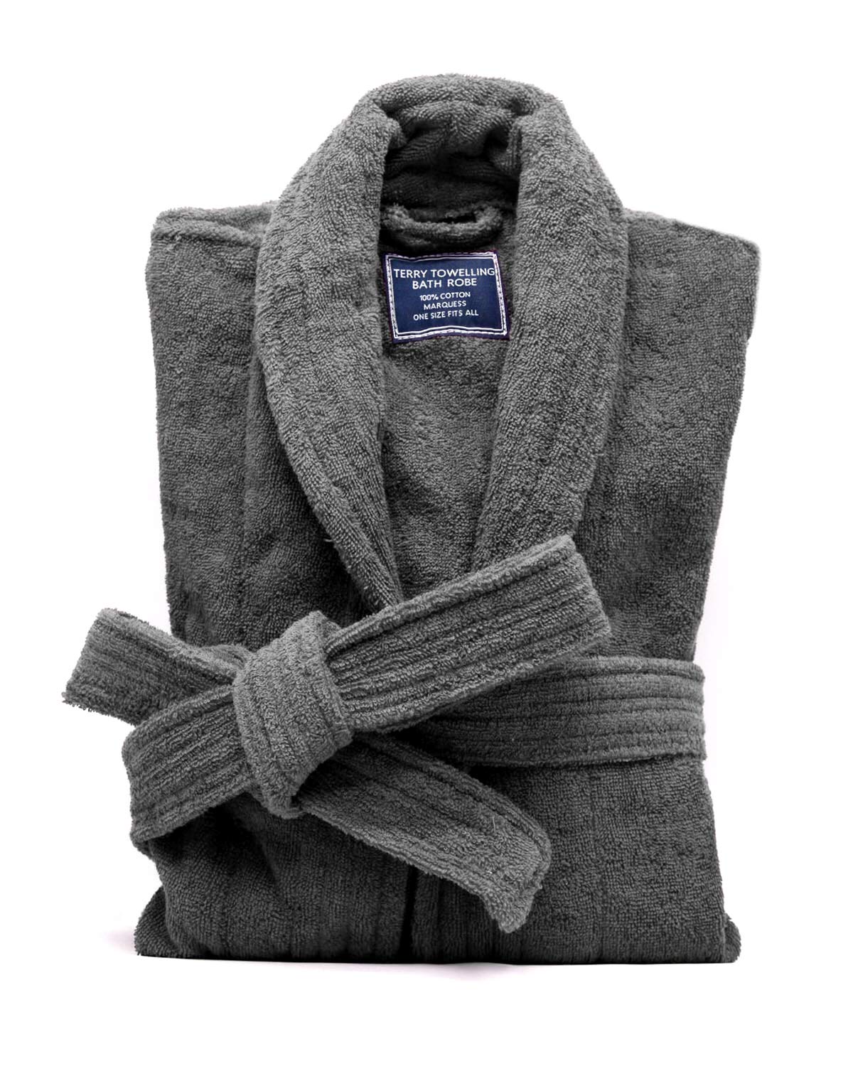 Marquess All-Cotton Bathrobe Thick Plush Cloth Housecoat Terry Toweling, Sweat Steaming Clothes Comfortable & Warm
