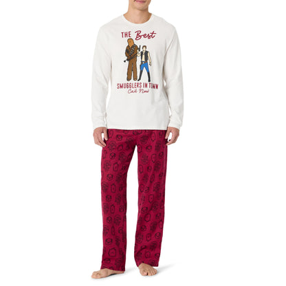 Amazon Essentials Disney | Marvel | Star Wars Men's Soft & Comfortable Flannel Pajama Sleep Sets
