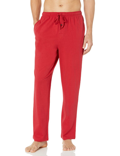 Amazon Essentials Men's Relaxed-Fit Lightweight Cotton Knit Lounge Pajama Pants