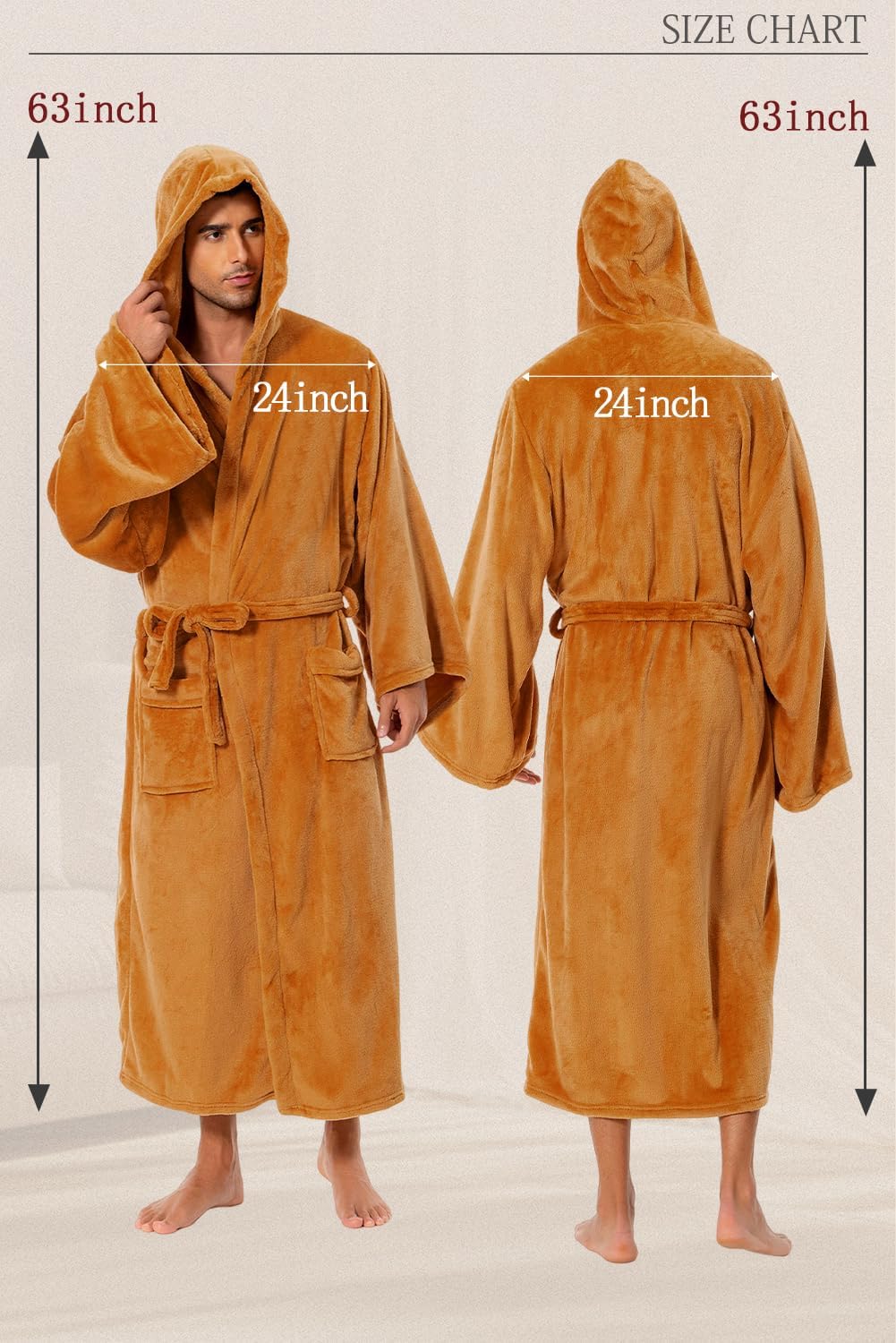 Unisex Knight Bathrobe Adult Tunic Hooded Robe Halloween Cosplay