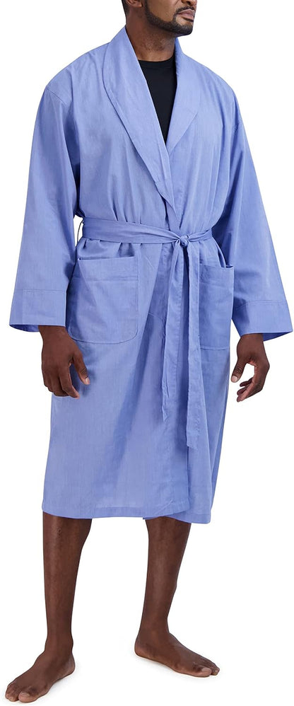 Hanes Hanes Tall Men's Woven Shawl Collar Robe Sleepwear