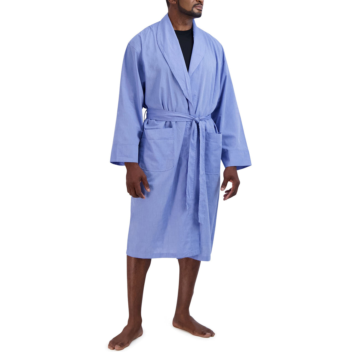Hanes Hanes Tall Men's Woven Shawl Collar Robe Sleepwear