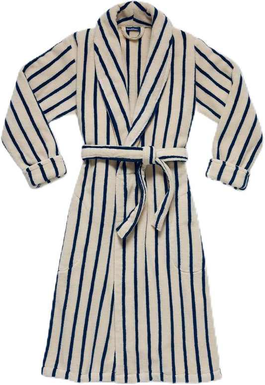 Brooklinen 100% Turkish Cotton Bath Robe for Men & Women