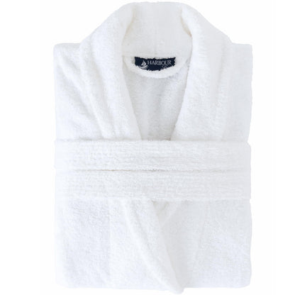 Men's Turkish Cotton Terry Bathrobe, Shawl Collar