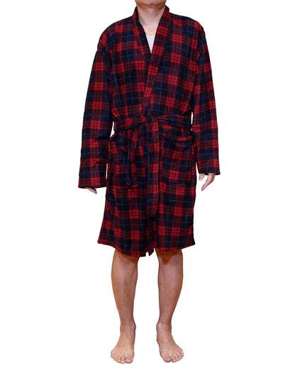 Beverly Hills Polo Club Men's Beverly Hills Polo Micro Fleece Loungewear Robes