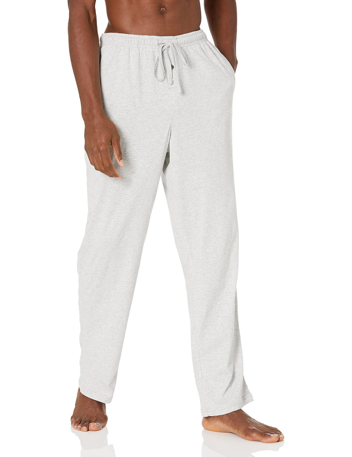 Amazon Essentials Men's Relaxed-Fit Lightweight Cotton Knit Lounge Pajama Pants