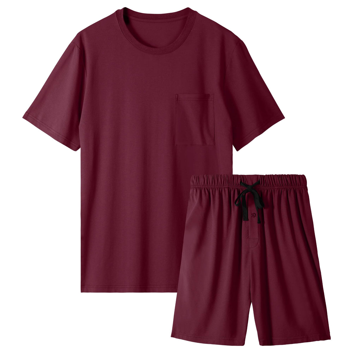 BAMBOO COOL Mens Pajama Set Lightweight Sleepwear Pjs