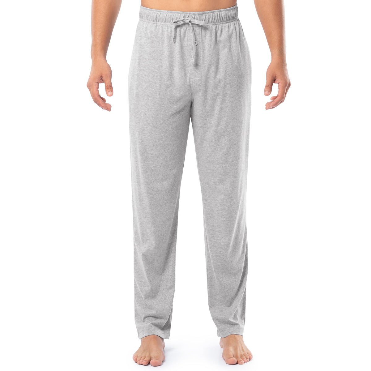 Fruit of the Loom Men's Extended Sizes Jersey Knit Sleep Pajama Lounge Pant (1 & 2 Packs)