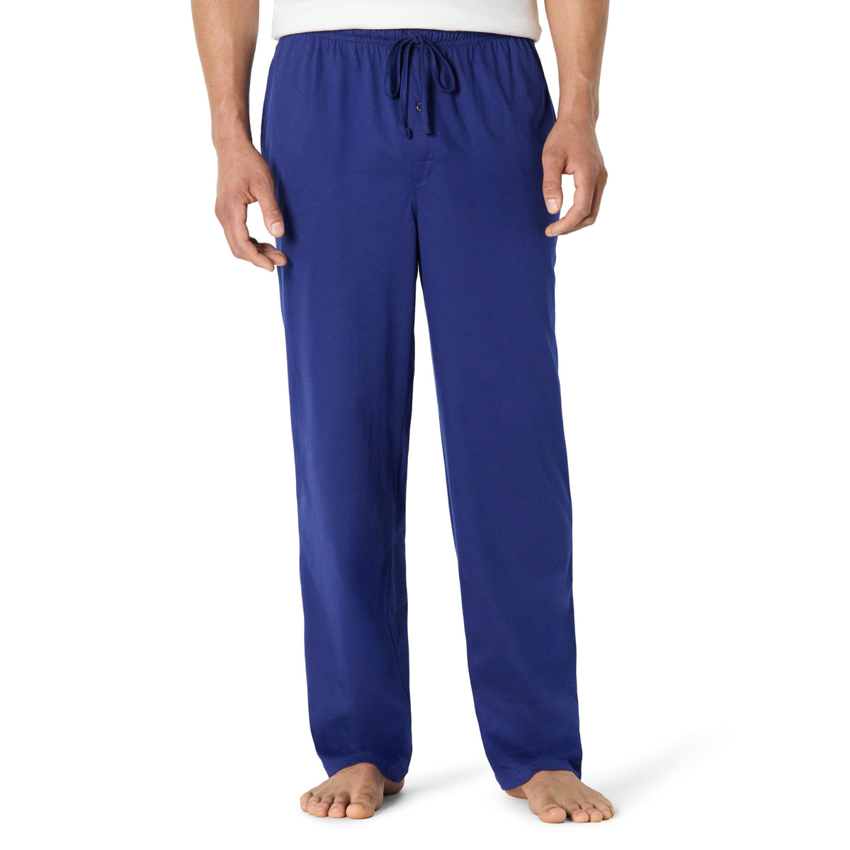 Amazon Essentials Men's Relaxed-Fit Lightweight Cotton Knit Lounge Pajama Pants