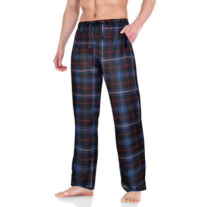 Mens Pajama Pants Cotton Drawstring Lounge Sleep Pants with Pockets Comfy Elastic Waist Pj Pajama Bottoms Sleepwear
