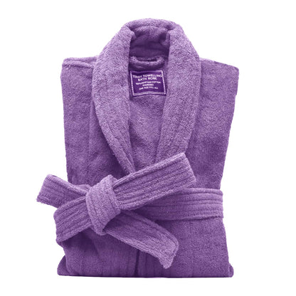 Marquess All-Cotton Bathrobe Thick Plush Cloth Housecoat Terry Toweling, Sweat Steaming Clothes Comfortable & Warm