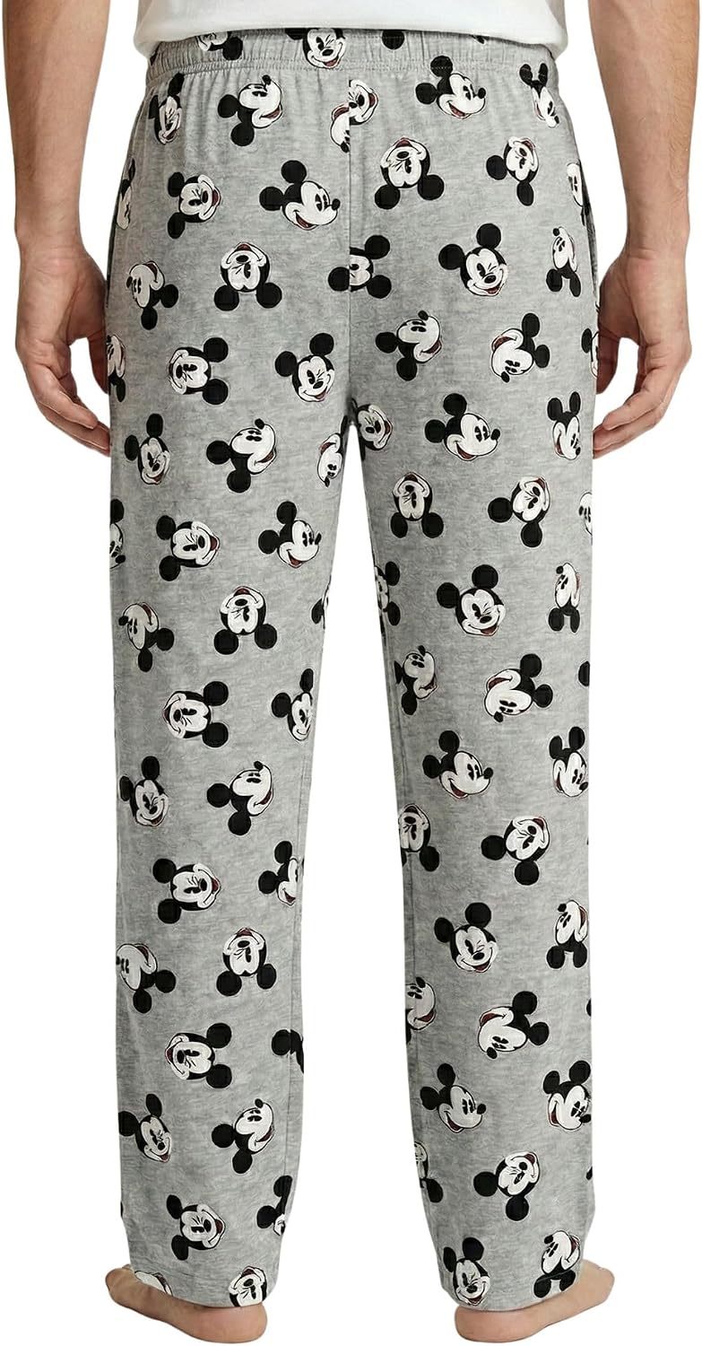 Disney Mens Lounge Pants Pajama Bottoms Jack Skellington Mickey Mouse