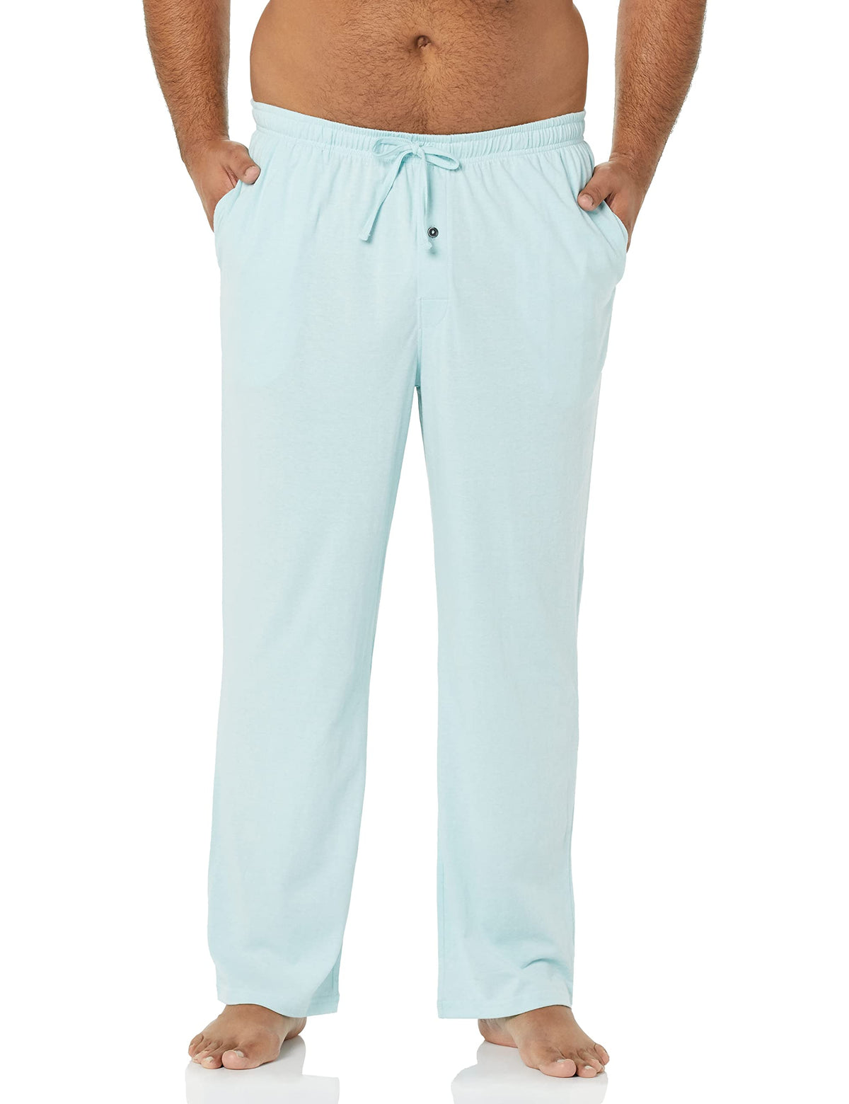 Amazon Essentials Men's Relaxed-Fit Lightweight Cotton Knit Lounge Pajama Pants