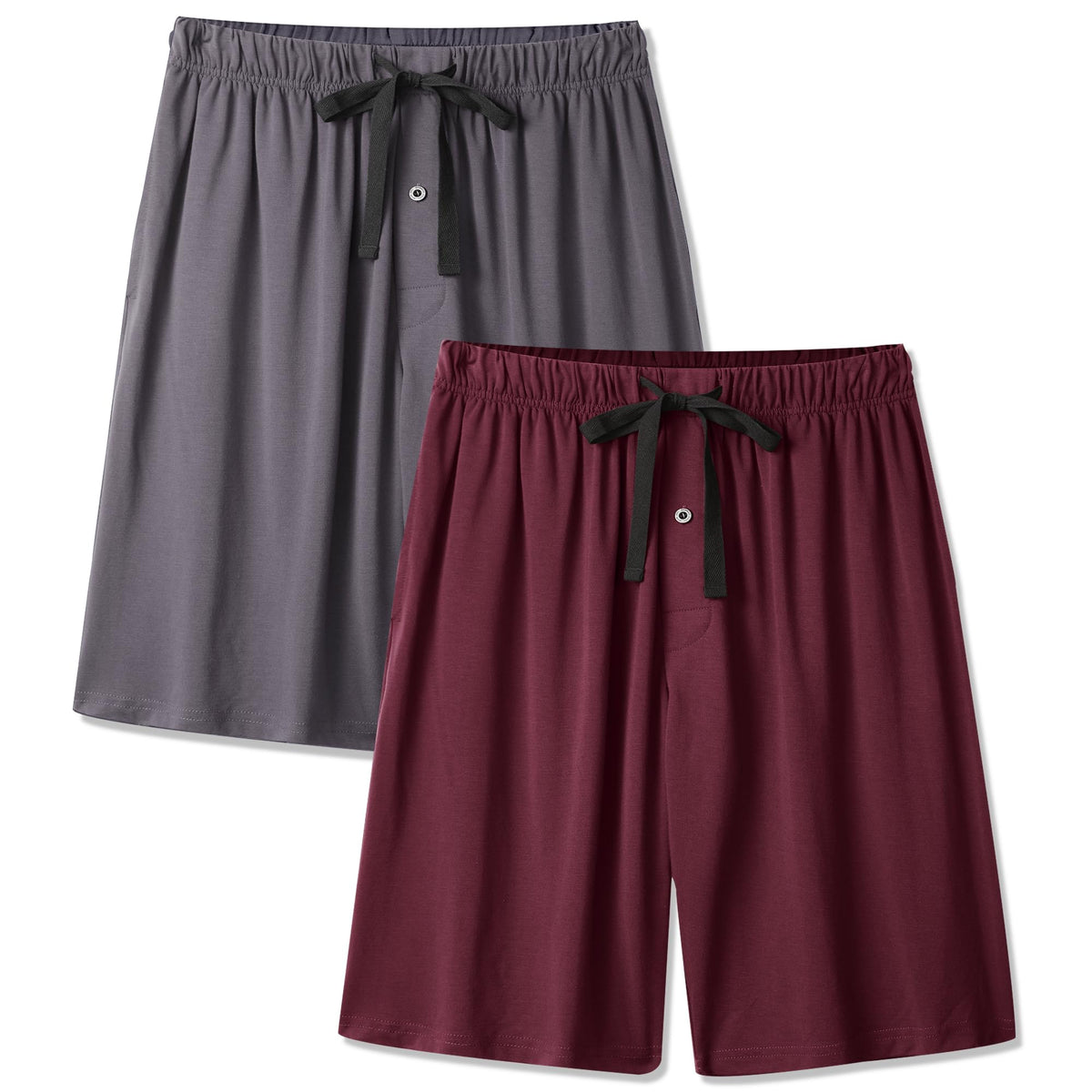 BAMBOO COOL Mens Pajama Pants Lightweight Sleep Bottoms with Pockets
