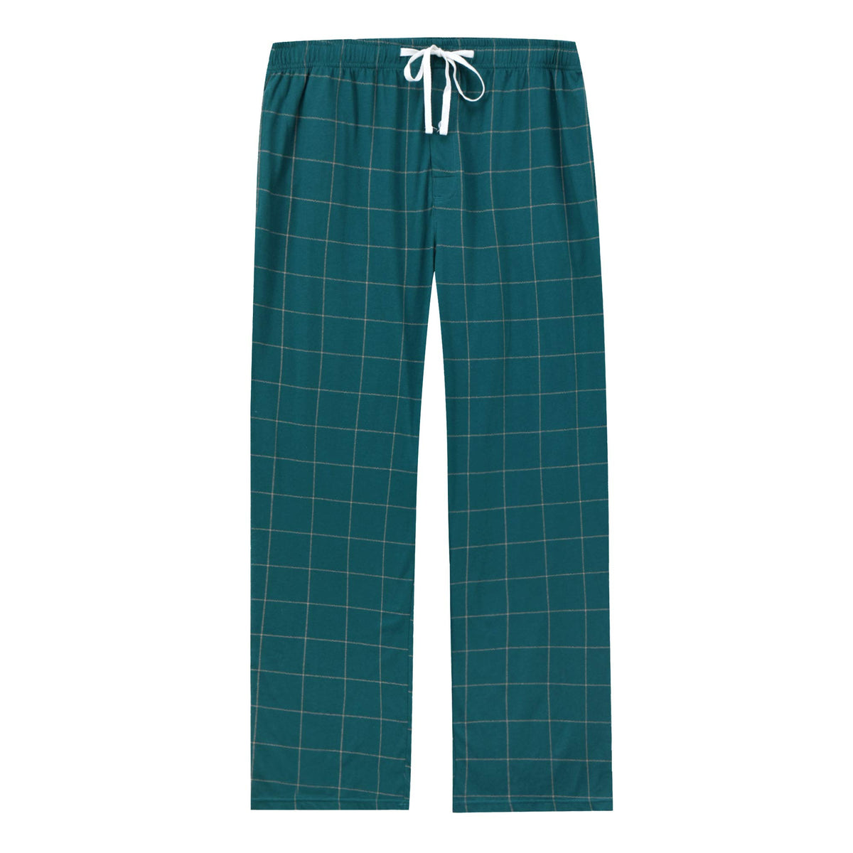 Vulcanodon Mens Cotton Pajama Pants, Lightweight Sleep Pants for Men